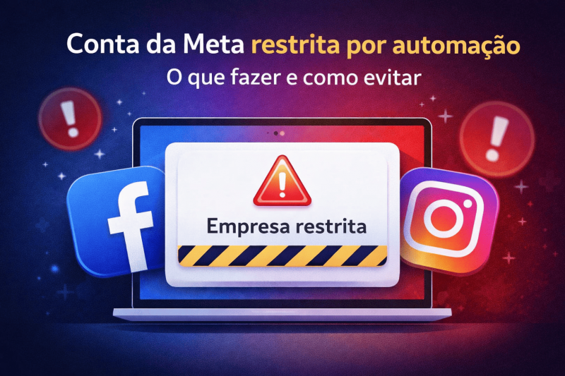 Conta da Meta restrita por automação: o que fazer e como evitar esse problema
