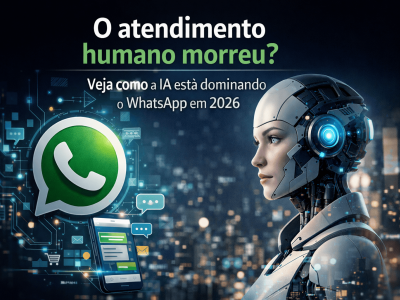 O atendimento humano morreu? Veja como a IA está dominando o WhatsApp em 2026